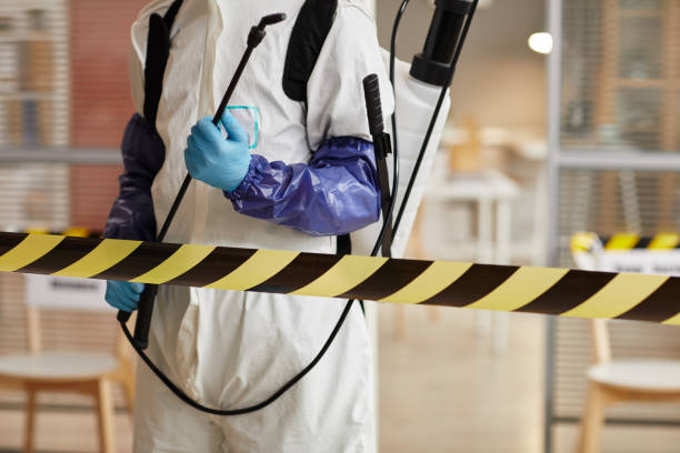 Professional Unattended Death Cleanup technician working in Hathaway Pines, CA